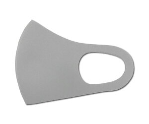 リーダーメディアテクノ 洗えるマスク 3枚組 グレー 1袋(3枚入) L-RM3-CG