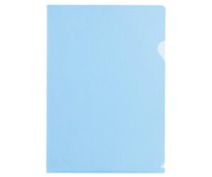 キングジム クリアーホルダー リサイクル A4-S 青 1パック(10枚入) 735R10