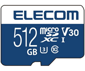 GR MicroSDXCJ[h@f[^T[rXt@rfIXs[hNXΉ@UHS-I@U3@80MB/s@512GB 1 MF-MS512GU13V3R