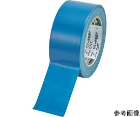 トラスコ中山 カラー布粘着テープ　幅50mm長さ25m　ブルー 1巻 CNT-5025-B