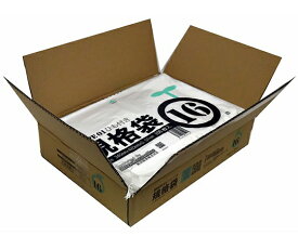 紺屋商事 小箱売：ひも付ポリ袋　01透明　16号　100枚×15冊入 1箱(100枚×15冊入) 00723316