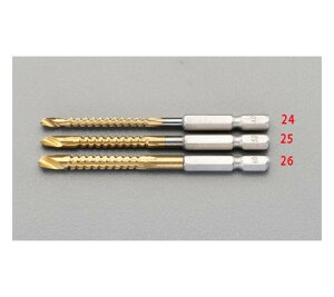 エスコ 6.0×95mmジグソードリル(HSS/チタンコート) 1本 EA824JB-26