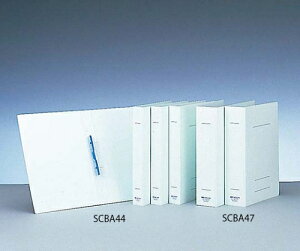 ���� �X�^�N�����o�C���_�[ A4 �Ԃ���50mm 2�� 1�P�[�X(6����) SCBA47