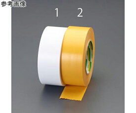 ラインテープ（黄）　50mm×50m 1個 EA944PK-2