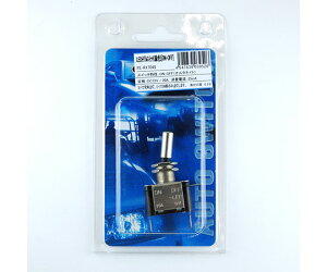 Linkman LEDトグルスイッチ(緑色)(ON-OFF) 1個 FE-R1704G