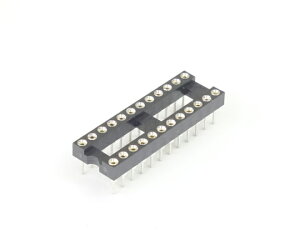 GB �ۃs��IC�\�P�b�g 300MIL 24�s�� 2.54mm�s�b�` 1�� GB-ICS-3ML24R