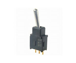 NKKスイッチズ 基本レバー形トグルスイッチ ON-OFF-ON 1個 A-13AP