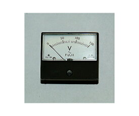 富士計測器 パネルメーター アナログ電圧計 AC150V 1個 FA38BAC150V