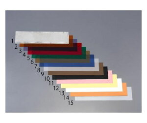 エスコ プラスチックシム(ホワイト/10枚) 0.635mm 1袋(10枚入) EA440EJ-13