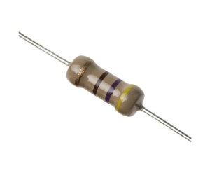 TE Connectivity �Y�f�疌��R�� CFR100�V���[�Y 470�� 1W ±5�� 1��(10��) CFR100J470R