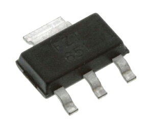 DiodesZetex NPN gWX^ 60 V 3 A 3 + Tab-Pin SOT-223 1(5) FZT651TA