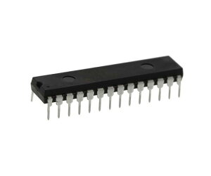 Microchip }CR 8rbg RISC PIC16F 20MHz 8192 B tbV 28-Pin SPDIP 1(5) PIC16F886-I/SP