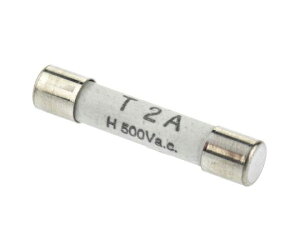 RS Pro �Z���~�b�N�ǃq���[�Y 2A �i�^�C�����O�j 6.3x32mm 500V ac 1��(10��) 414-033