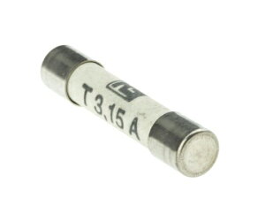 RS Pro �Z���~�b�N�ǃq���[�Y 3.15A �i�^�C�����O�j 6.3x32mm 500V ac 1��(10��) 414-049