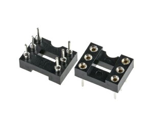 Winslow DIL�\�P�b�g 2.54mm Pitch 6 Pin 1��(5��) W30506TRC