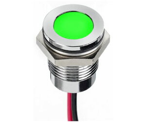 RS Pro LED�\���� �� 14mm 1.8 �� 3.3 V dc 1�� 130-1096