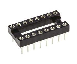 Winslow DIL�\�P�b�g 2.54mm Pitch 16 Pin 1�Z�b�g(25��) W30516TTRC