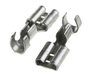 TE Connectivity t@Xg[q X FASTON .250 V[Y 14AWG to 12AWG 1(100) 41829-1