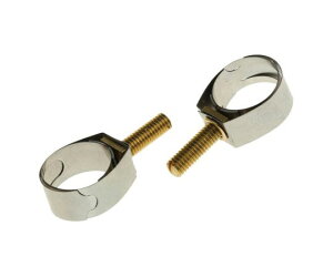 Unex ホースクリップ 14 → 19mm 11mm 真鍮 (Bolt) ステンレス鋼 1袋(5個入) 9940