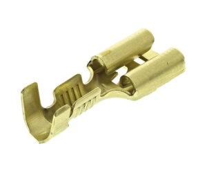 TE Connectivity �t�@�X�g���[�q ���X FASTIN-FASTON .250 �V���[�Y 18AWG to 14AWG 1��(100��) 42281-1