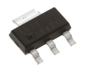 ST�}�C�N���G���N�g���j�N�X LDO���M�����[�^ 1.3A 3.3 V �Œ�o�� 3+Tab-Pin SOT-223 1��(25��) LD1117S33CTR