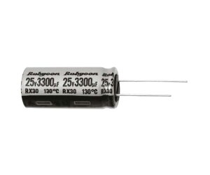 Ruby-con �A���~�d���R���f���T 100��F 50V dc 1��(10��) 50RX30100M10X12.5