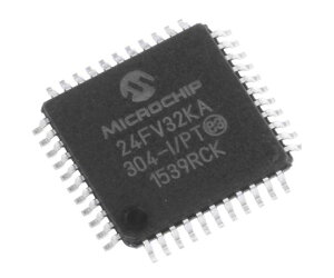 Microchip �}�C�R�� 16�r�b�g RISC PIC24FV 32MHz 32 kB �t���b�V�� 44-Pin TQFP 1�� PIC24FV32KA304-I/PT