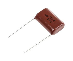 �j�`�R�� Nichicon �|���G�X�e���R���f���T�iPET�j 250 V ac�A630 V dc 1��F ±10�� 1��(2��) QXK2J105KTP