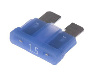 Littelfuse 自動車用ブレードヒューズ 定格電流 15A 青 32V dc 1袋(10個入) 0287015.PXCN