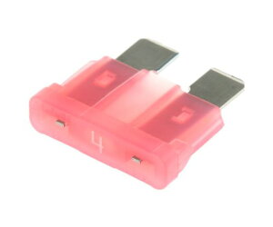 Littelfuse 自動車用ブレードヒューズ 定格電流 4A ピンク 32V dc 1袋(10個入) 0287004.PXCN