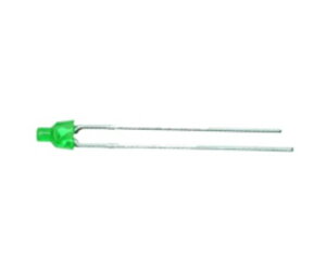 Kingbright ����LED �� 568 nm 2 mm �i2 �iDia.�jx5mm�j 1��(100��) L-1034GDT