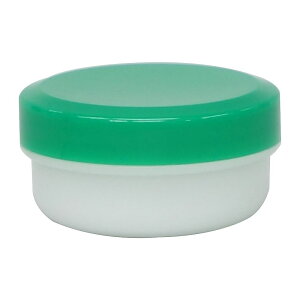 金鵄製作所 軟膏壷(軟膏容器・定量タイプ)10mL 緑 200個 1箱(200個入) 10020-004