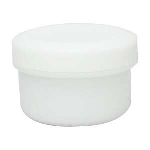 金鵄製作所 軟膏壷(軟膏容器・定量タイプ)20mL 白 200個 1箱(200個入) 10030-001