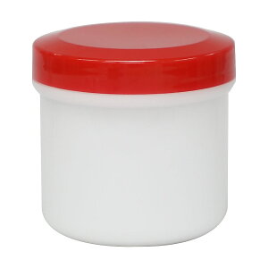 金鵄製作所 軟膏壷(軟膏容器・定量タイプ)100mL 赤 40個 1箱(40個入) 10060-802