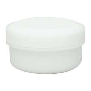 金鵄製作所 アルファ軟膏壷(軟膏容器・増量タイプ)24mL 白 180個 1箱(180個入) A0030R-001