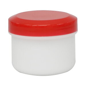 金鵄製作所 アルファ軟膏壷(軟膏容器・増量タイプ)36mL 赤 30個 1袋(30個入) ATA36R-02