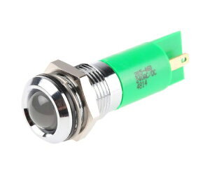 RS Pro LED�\���� �� 14mm 24 V ac/dc 1�� 205-460