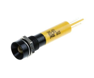 RS Pro LED�\���� �_�� �� 8mm 24 V dc 1�� 205-921