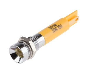 RS Pro LED�\���� �� 8mm 12 V ac 1�� 207-040