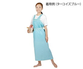 【送料無料】エンゼル（介護用品） 入浴ケアか～るいエプロン （ターコイズブルー／LL） 1枚 6018 LL 【CP】