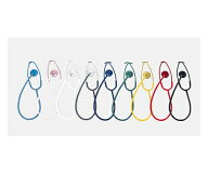 【送料無料】ケンツメディコ シングル聴診器 No.110 内バネ式 ピンク 1本 0110B107　【CP】