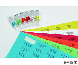 Diversified　Biotech ラック・ボックス用　クライオタッグ　シートタイプ　5色セット 1個(30枚×20シート入) RNBW-2500