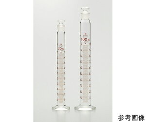宮原計量器製作所 有栓メスシリンダー 500mL JIS クラスA 1個 mcs500