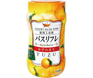 ライオンケミカル バスリフレ薬用入浴剤 ゆずの香り 680g 1個 227811