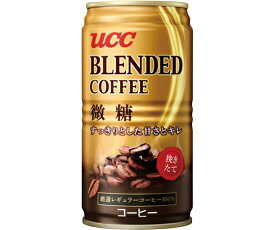 UCC UCC　ブレンドコーヒー（微糖）　185g　30缶 1ケース(30缶入) 503491