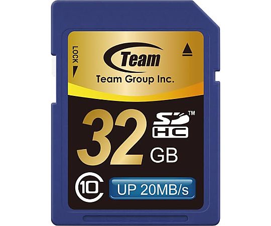 TEAM SDHCカード　class10　32GB 1個 TG032G0SD28K