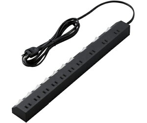 �G���R�� ���K�[�h�^�b�v�@�ʃX�C�b�`�@�z�R���h�~�V���b�^�[�t���@��]�r�t���@�Œ聕�݉��\�@10���@2.5m�@�u���b�N 1�� ECT-1625BK