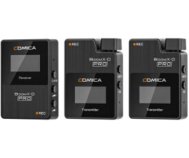 COMICA COMICA 2.4G Dual-channel On-board Recording Wireless Microphone 1台 BoomX-D PRO D2(Black)