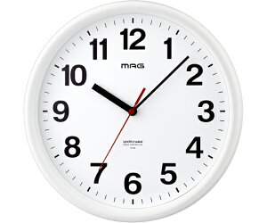 ノア精密 MAG電波掛時計 パルク 1個 W-768 WH-Z