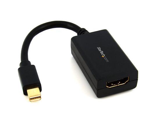 Startech Mini DisplayPort HDMI パッシブ変換アダプタ mDP 1.2 HDMI ビデオコンバータ 1080p ミニディスプレイポート 1個 MDP2HDMI